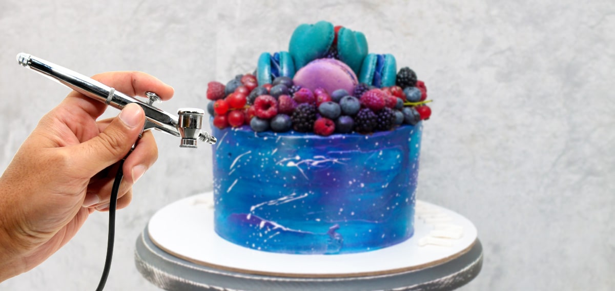 Gâteau Airbrush Spray Gun Outils de décoration Dessert Cuisine