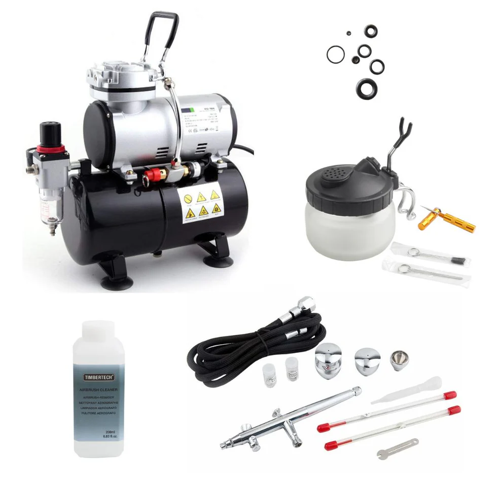 kit cadeau aerographe compresseur